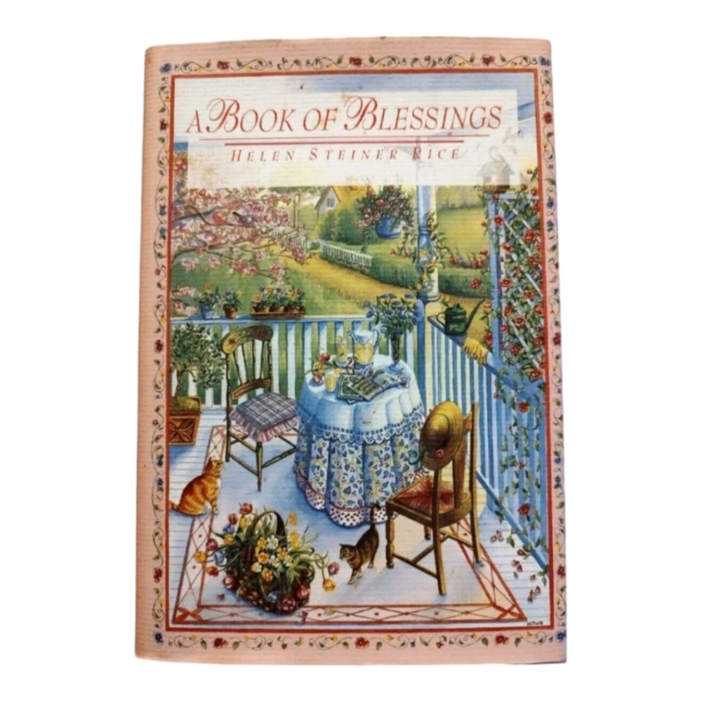 Book of Blessings Helen Steiner Rice by Virginia J Ruehlmann 1997 Vintage HC NF